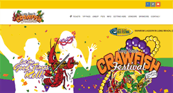 Desktop Screenshot of longbeachcrawfishfestival.com